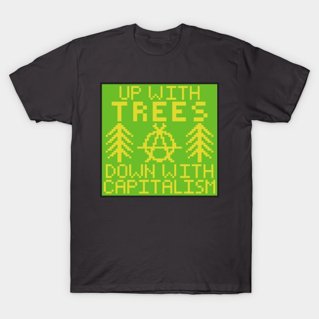 Anarcho-Ecology T-Shirt by WallHaxx